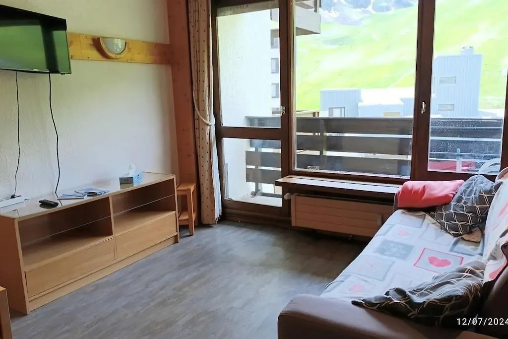 아파트 Joli Appartement Situe A L'Entree Du Val Claret 티뉴 프랑스